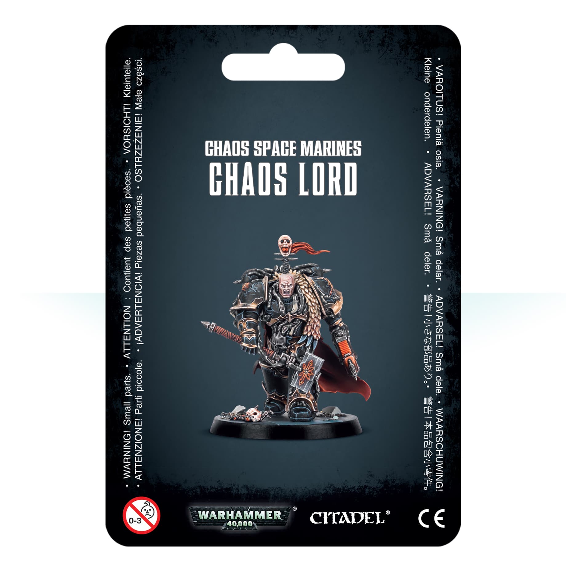 Chaos Space Marines: Chaos Lord in Terminator Armour