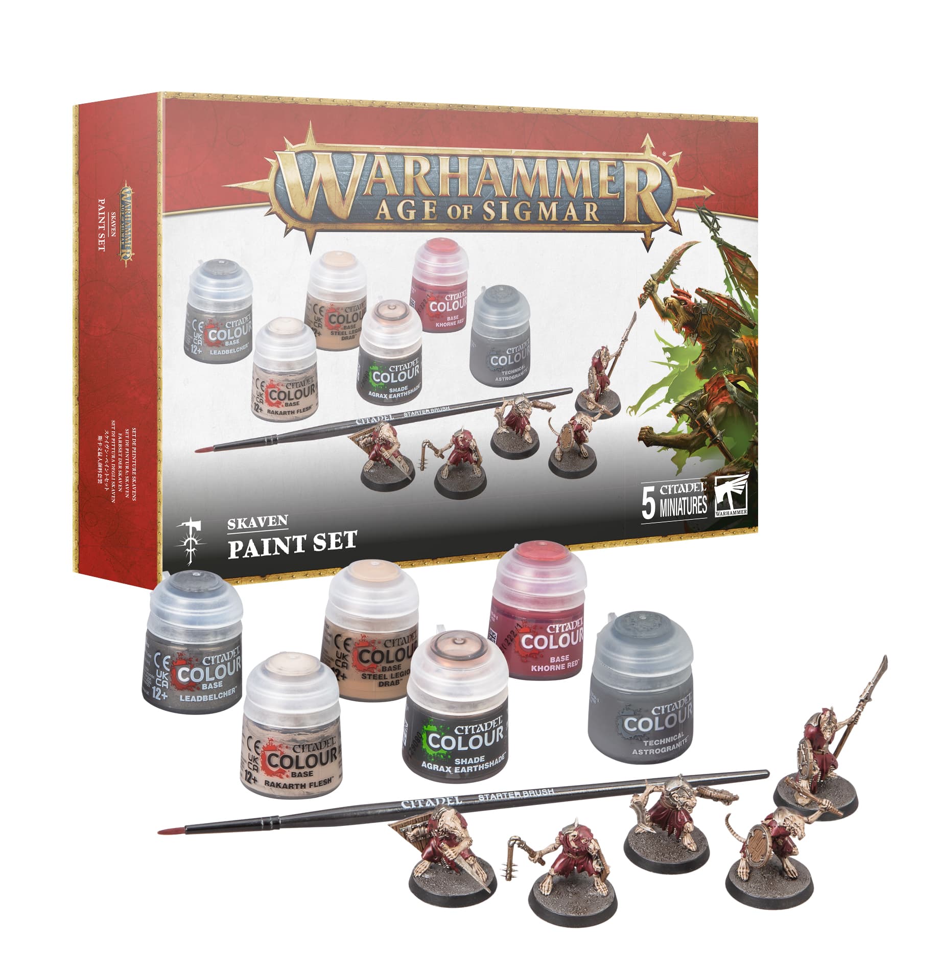 AOS Skaven + Paint Set Japan/USA/Canada