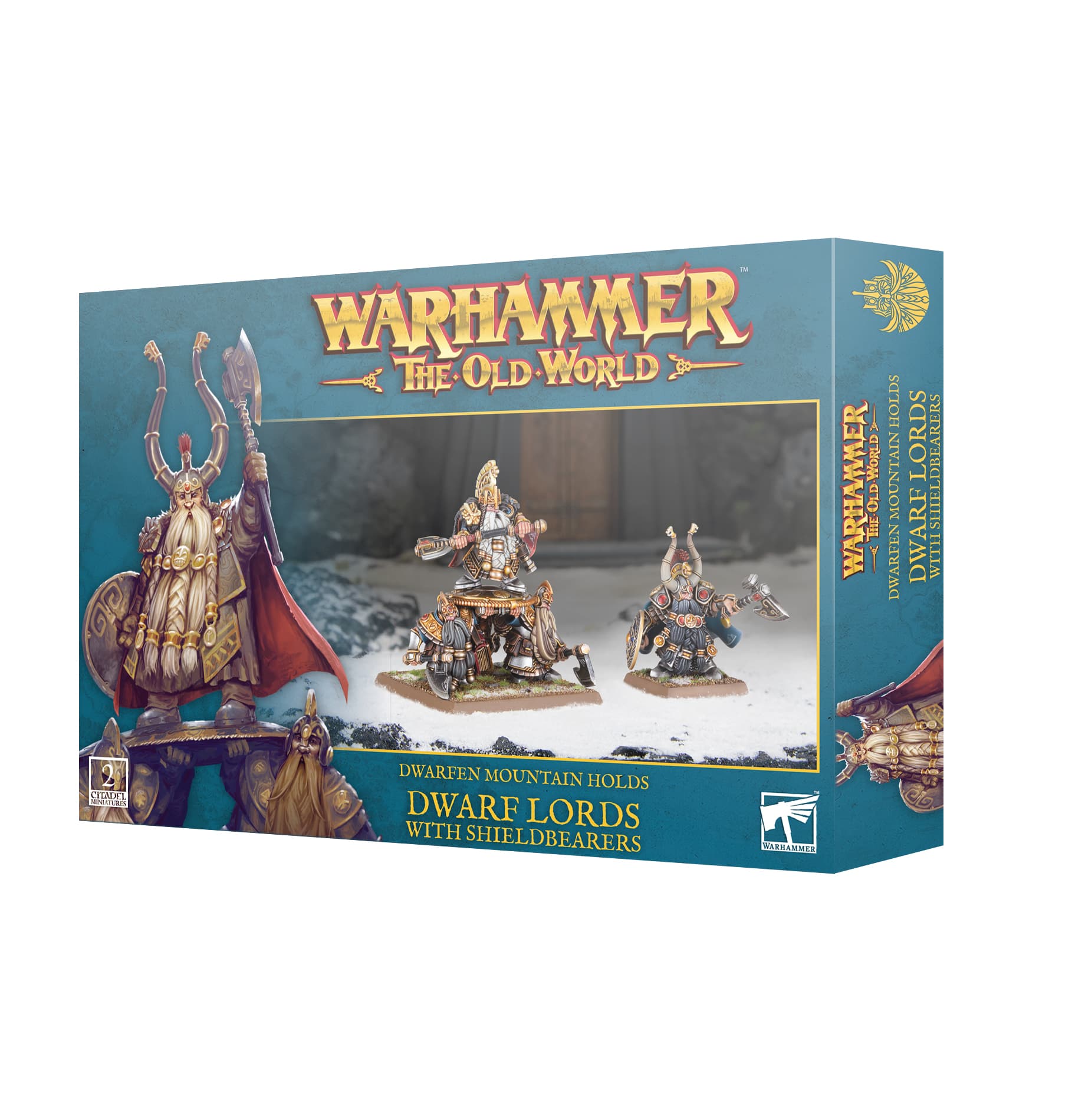 Dwarf/M/H: Dwarf Lords W/Shieldbearers
