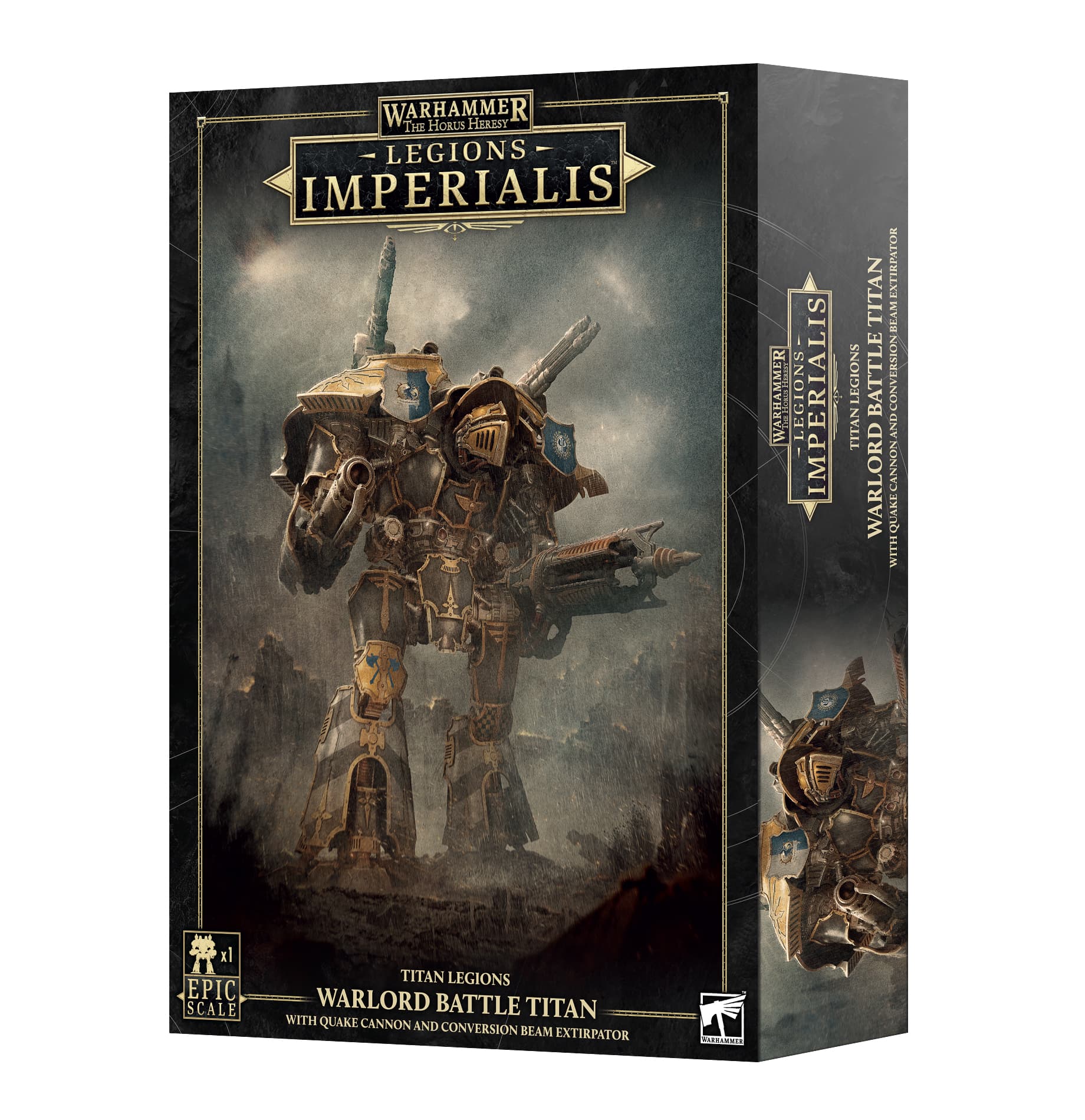 Legions Imperialis: Warlord Titan+quake Cannon & Beam/Ex